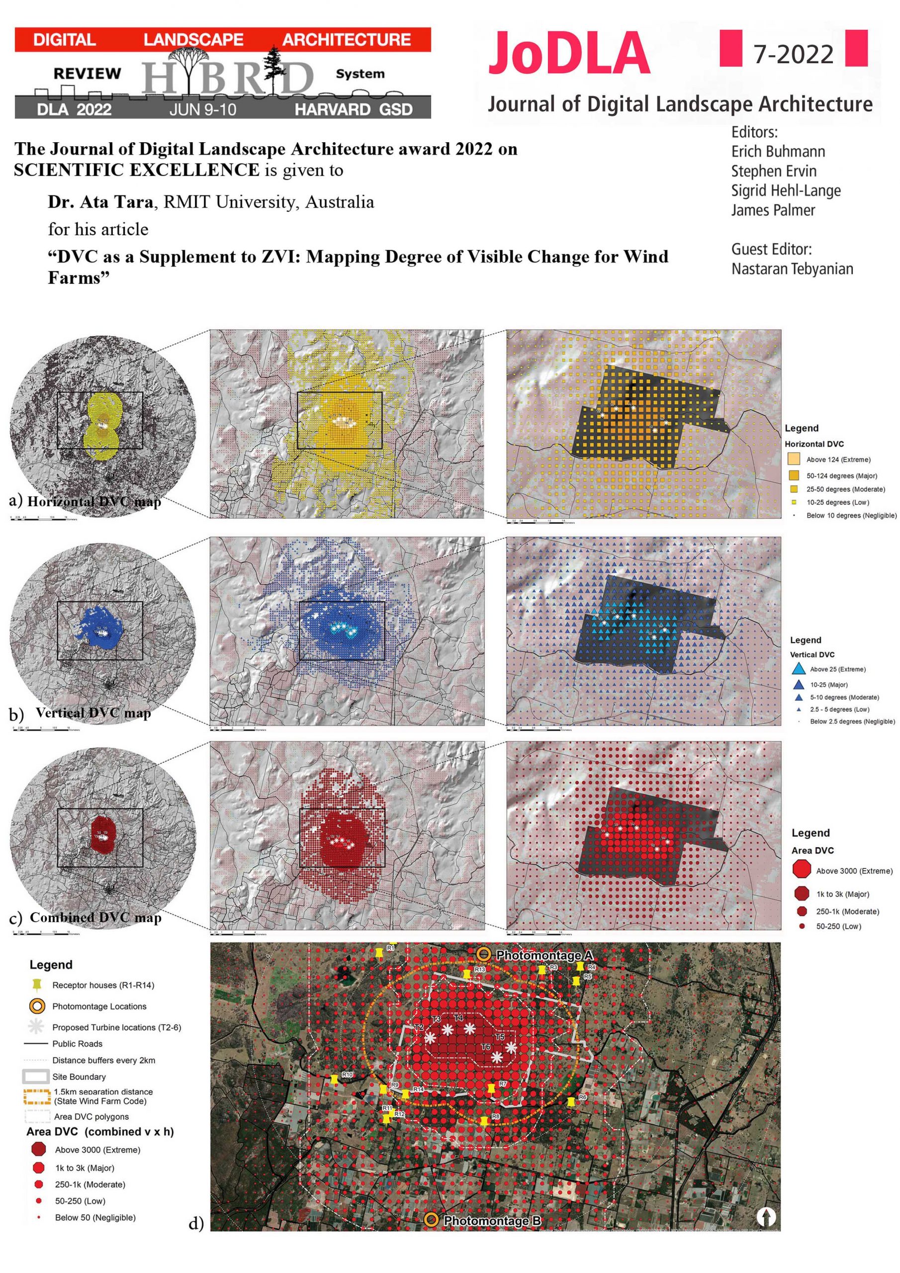 Mapping Degree of Visible Change (DVC)